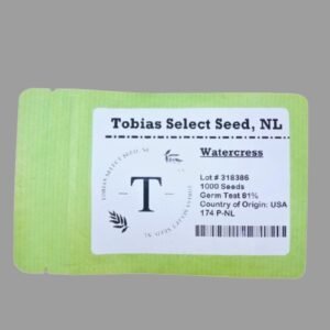 Watercress seeds - 1000 Seeds (Tobias Seeds)
