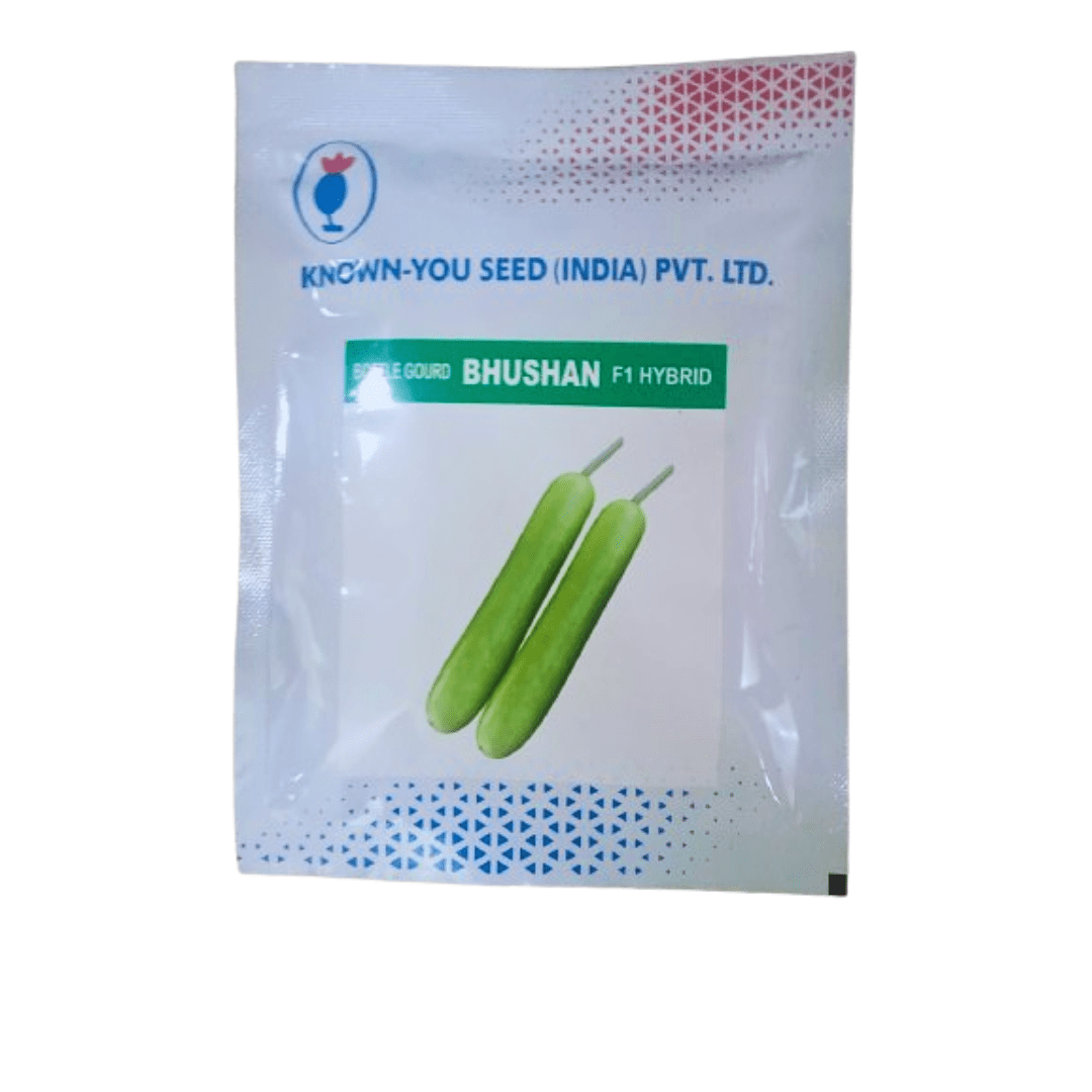 Bottle Gourd lauki Bhushan 50g (Known you Hybrid Seeds)