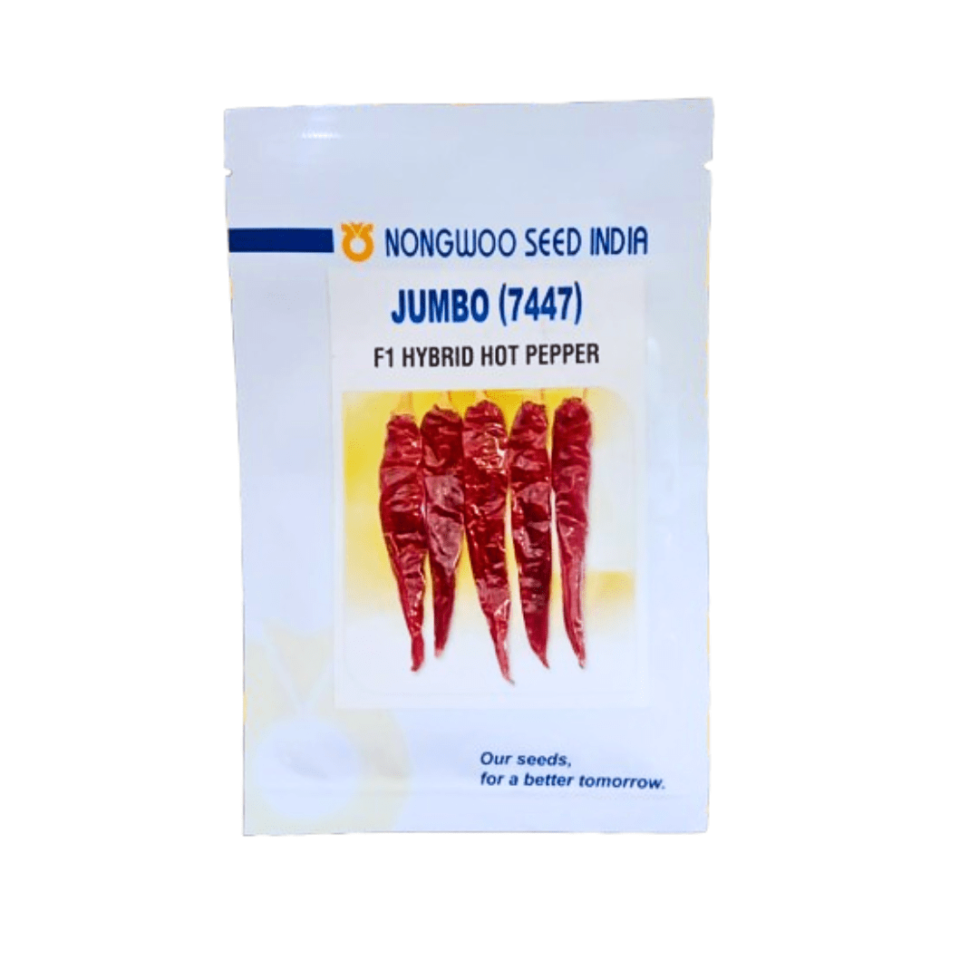 Jumbo (74470) Hot Pepper 10g (Nongwoo Seeds) Hybrid Seeds