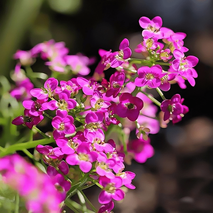 Hybrid Alyssum Rosie 'o' Day Rose 1000 Seeds (Tobias)