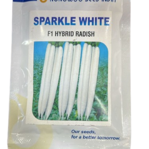 Nongwoo seed sparkle white f1 hybrid radish